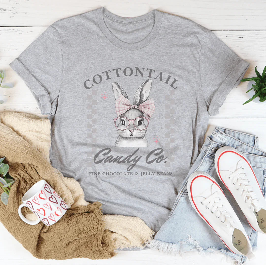Cottontail Candy Co Tee - WonderingCloth