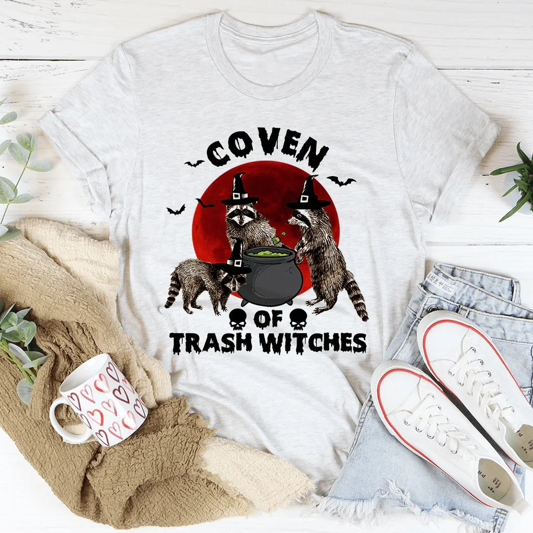 Coven Of Trash Witches Tee - WonderingCloth
