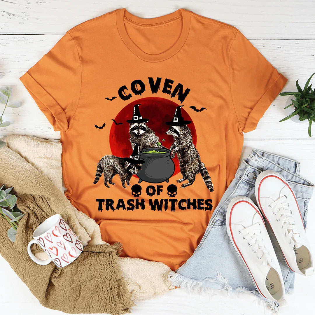 Coven Of Trash Witches Tee - WonderingCloth