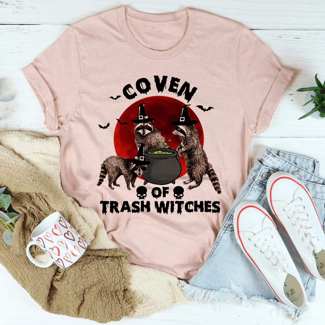Coven Of Trash Witches Tee - WonderingCloth