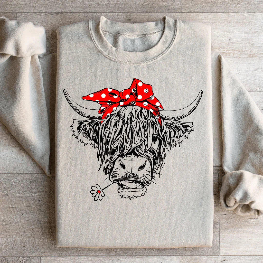 Cow Sweatshirt - WonderingCloth