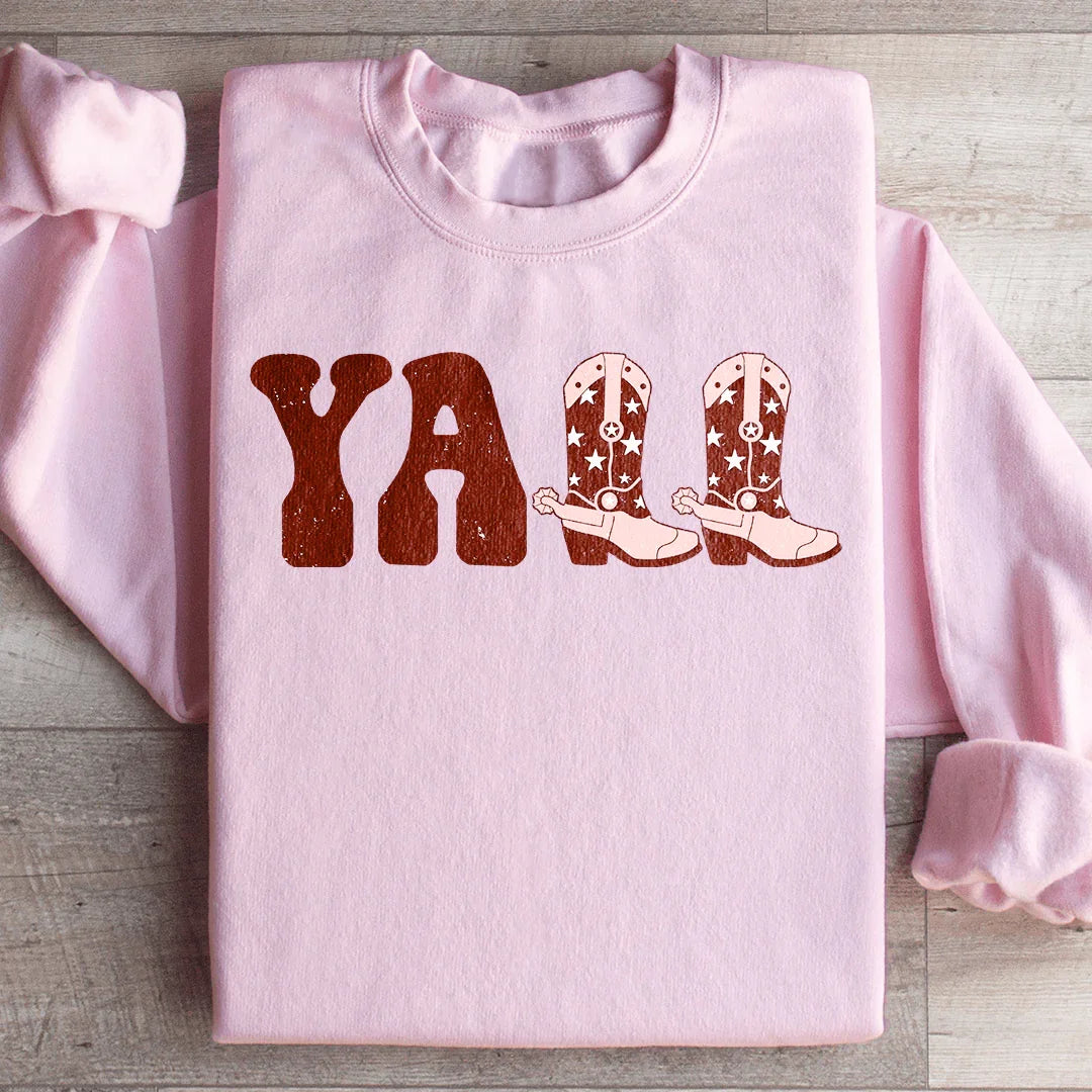 Cowboy Boots Sweatshirt - WonderingCloth