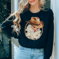 Cowboy Santa Sweatshirt - WonderingCloth