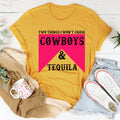Cowboys & Tequila Tee - WonderingCloth