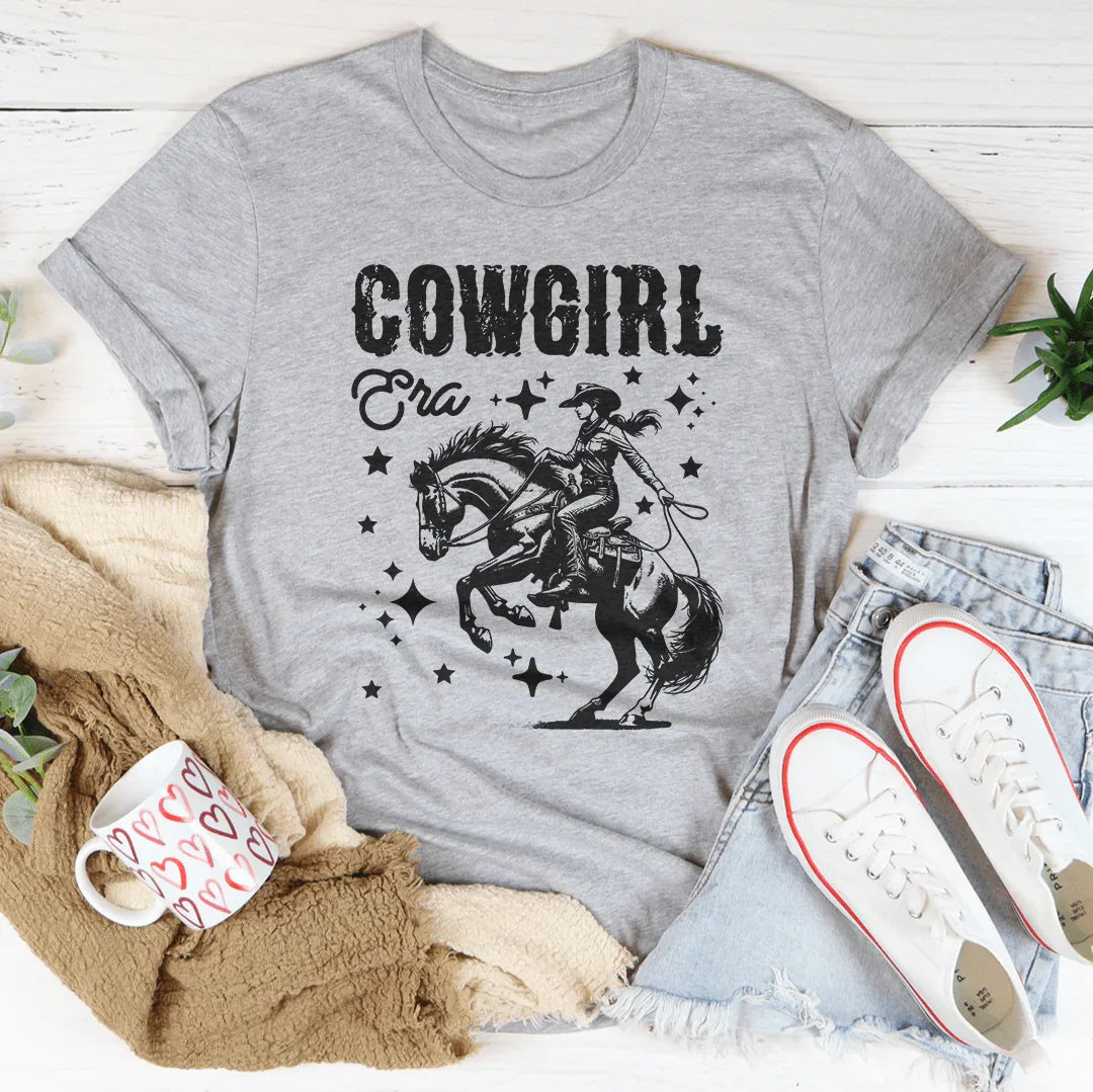 Cowgirl Era Tee - WonderingCloth