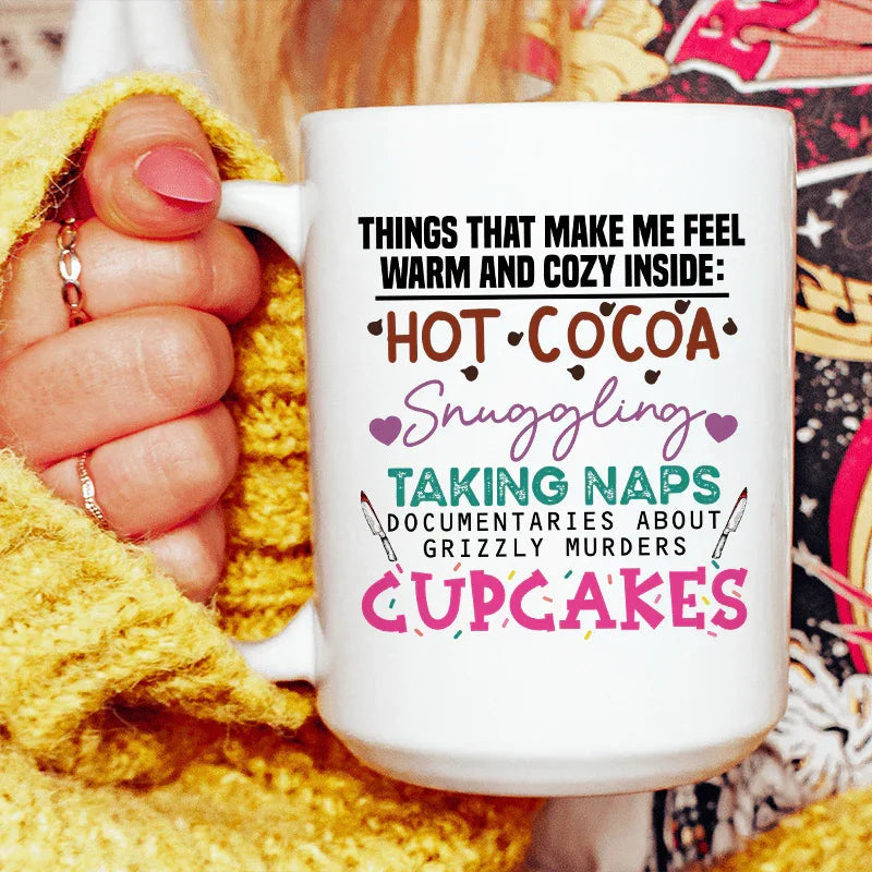 Cozy And Warm Ceramic Mug 15 oz - WonderingCloth
