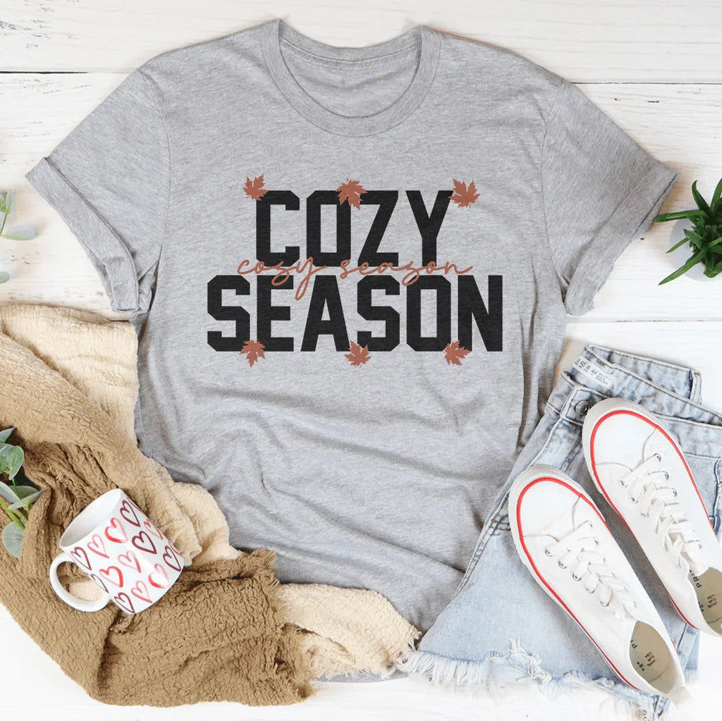 Cozy Season Tee - WonderingCloth