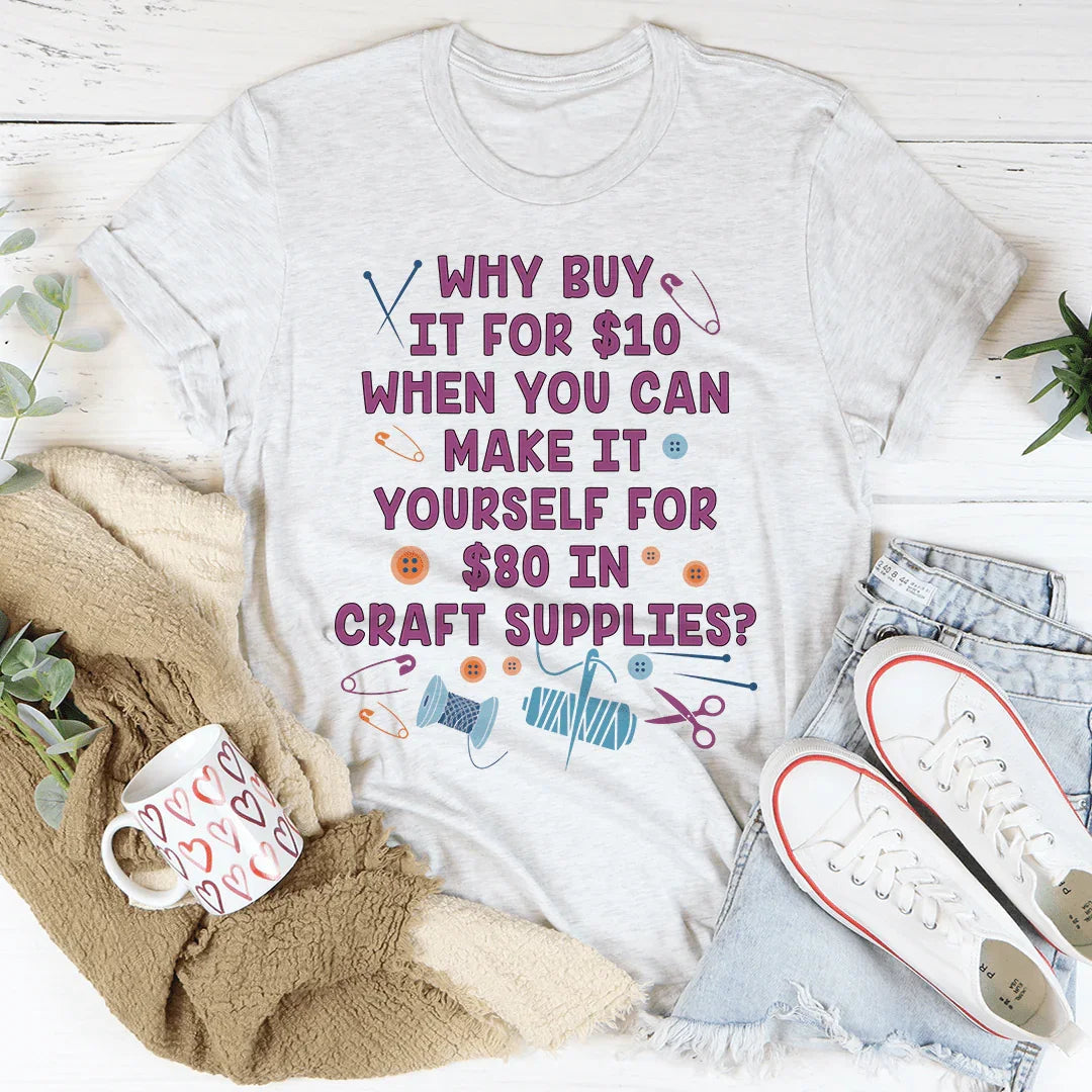 Crafty Girl Tee - WonderingCloth