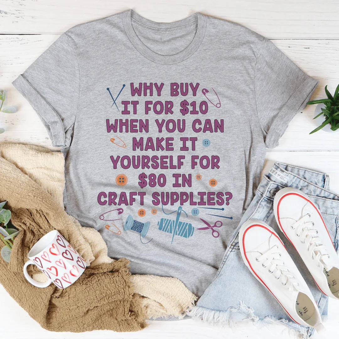 Crafty Girl Tee - WonderingCloth