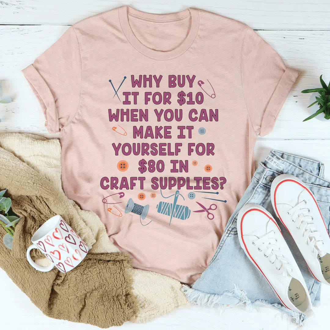 Crafty Girl Tee - WonderingCloth