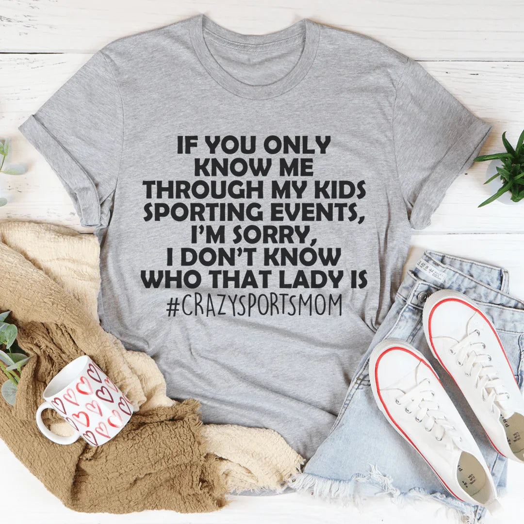 Crazy Sports Lady Tee - WonderingCloth