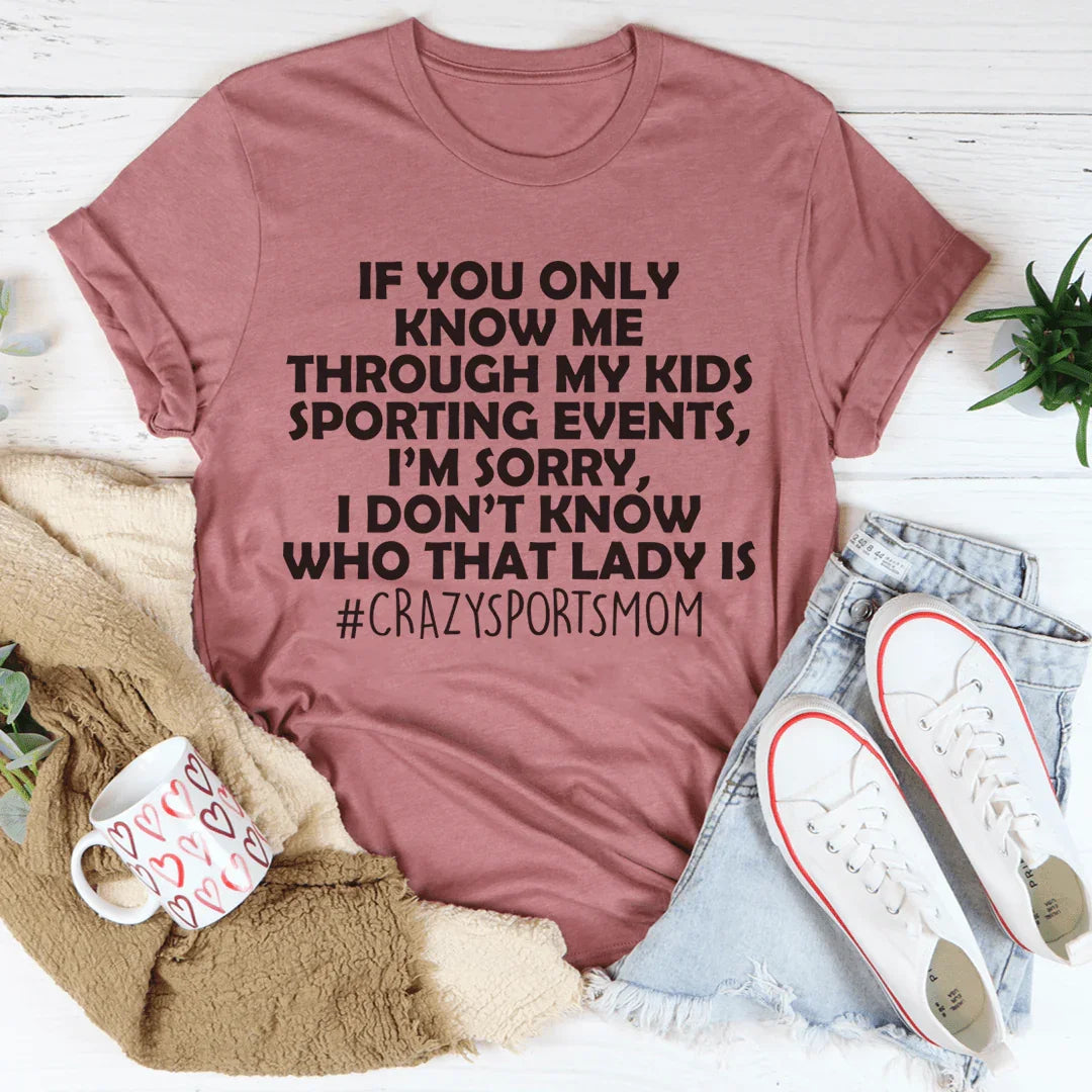 Crazy Sports Lady Tee - WonderingCloth