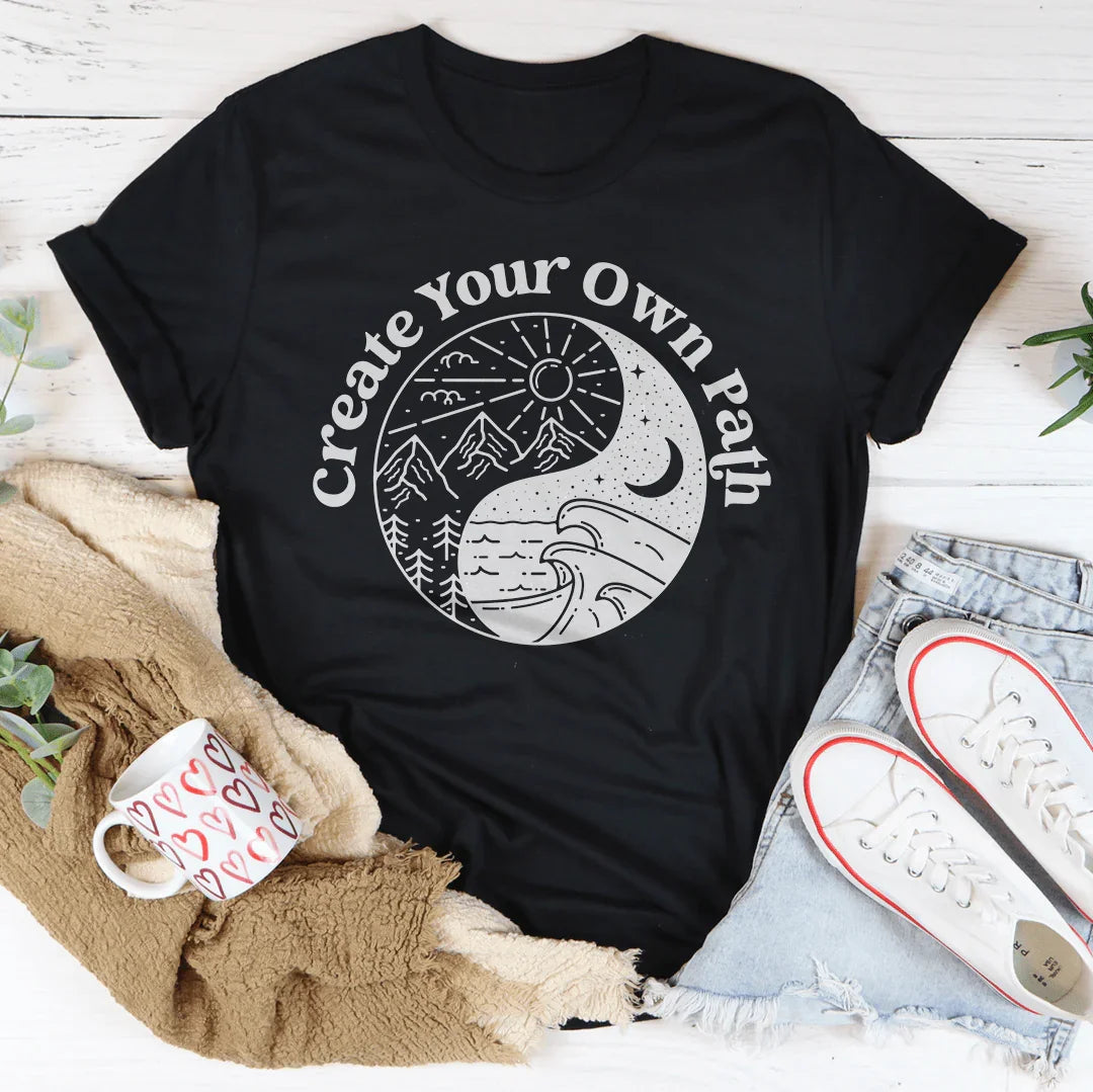 Create Your Own Path Tee - WonderingCloth