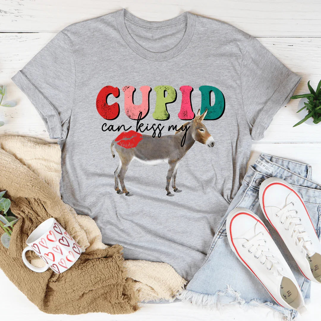 Cupid Can Kiss Me Tee - WonderingCloth