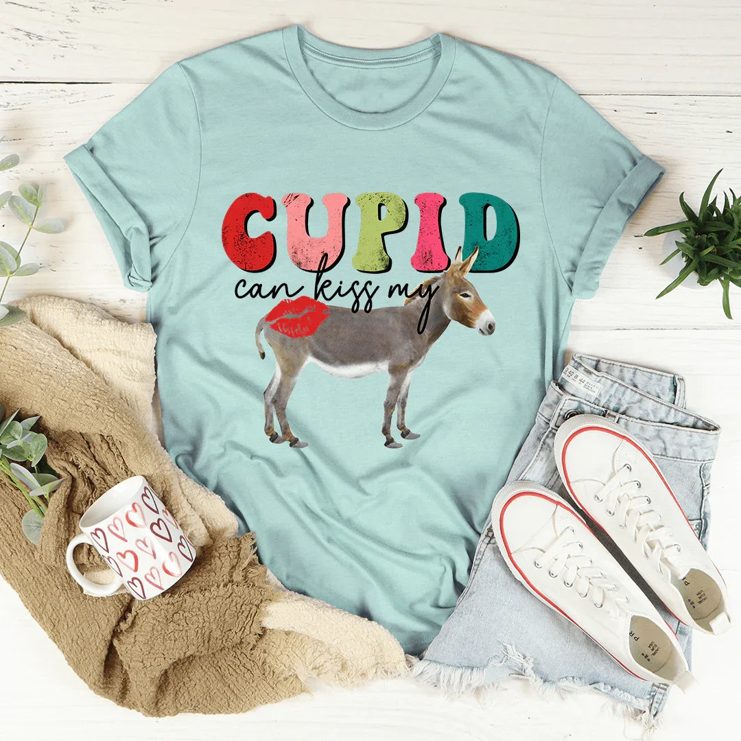Cupid Can Kiss Me Tee - WonderingCloth