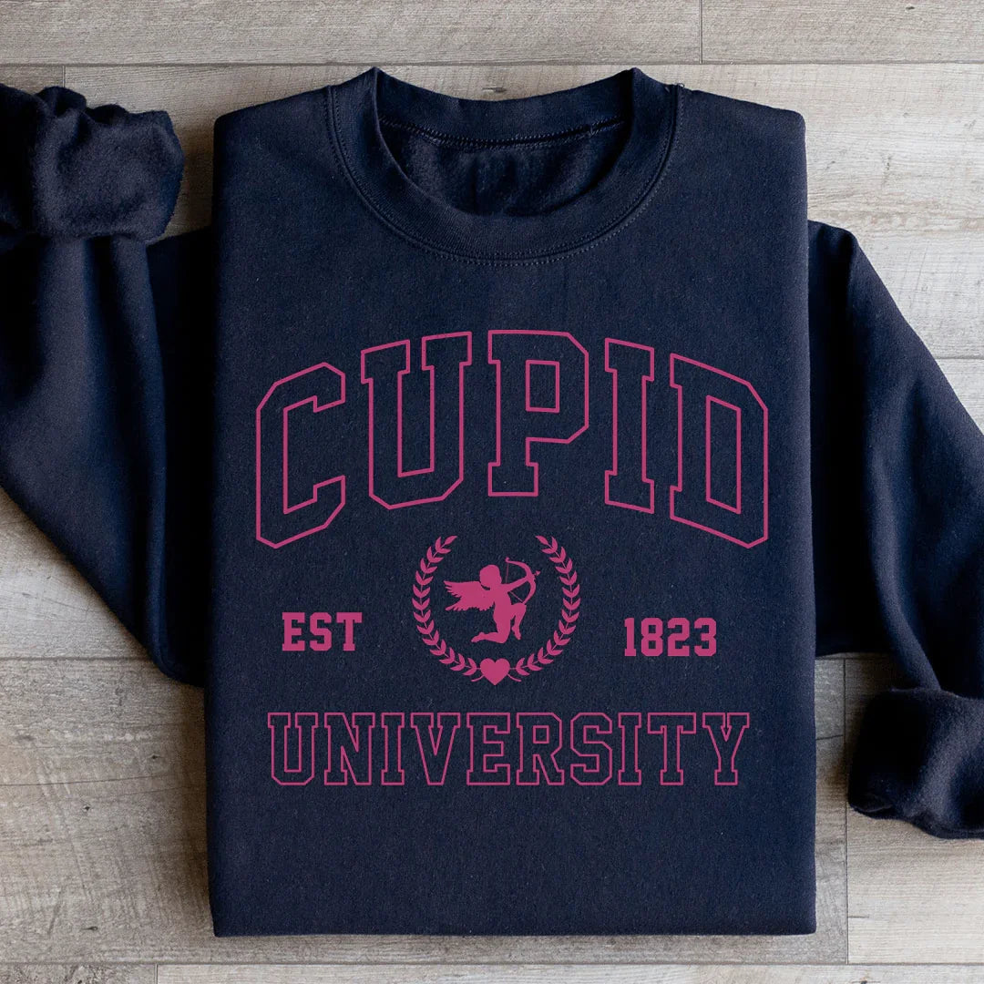 Cupid University Sweatshirt - WonderingCloth