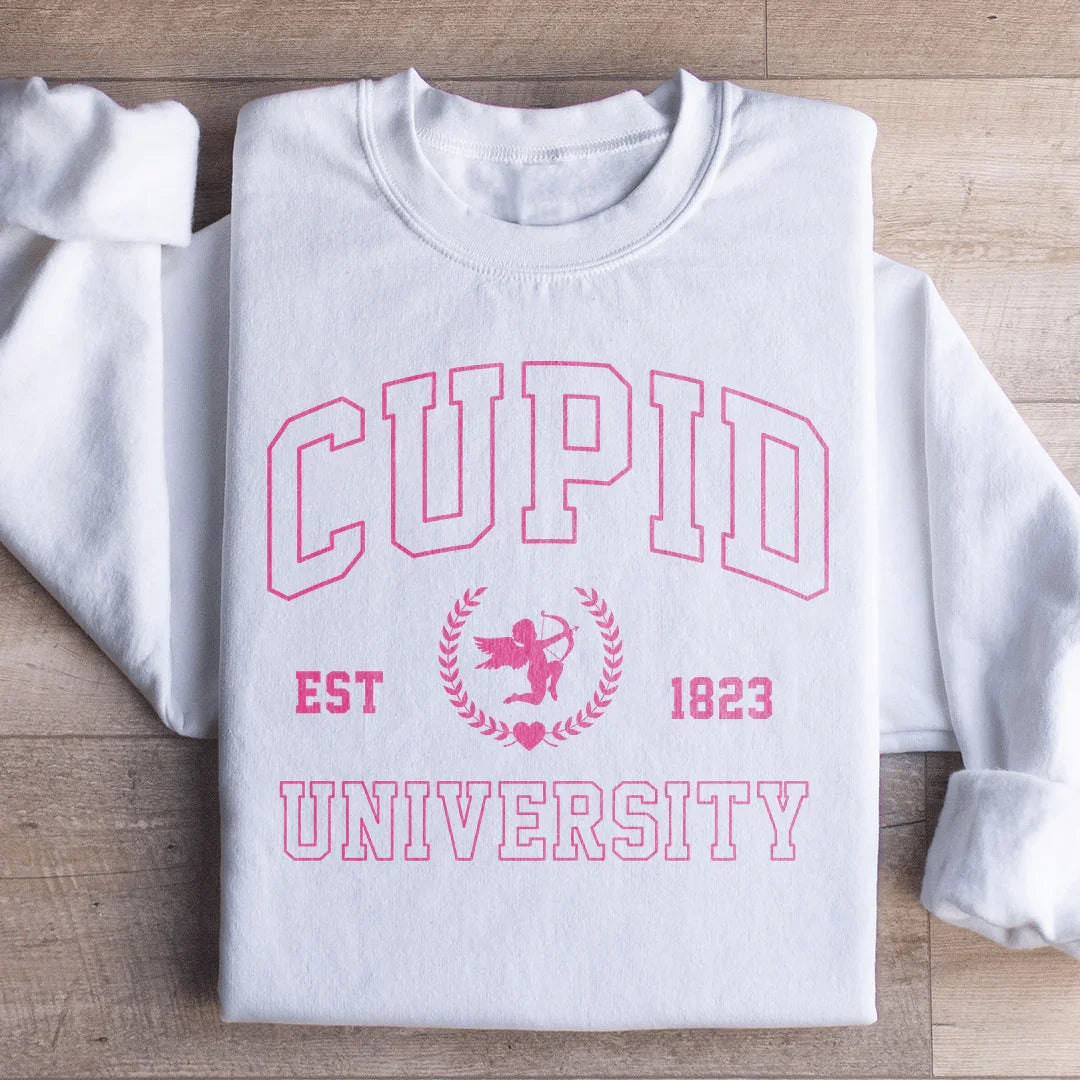 Cupid University Sweatshirt - WonderingCloth