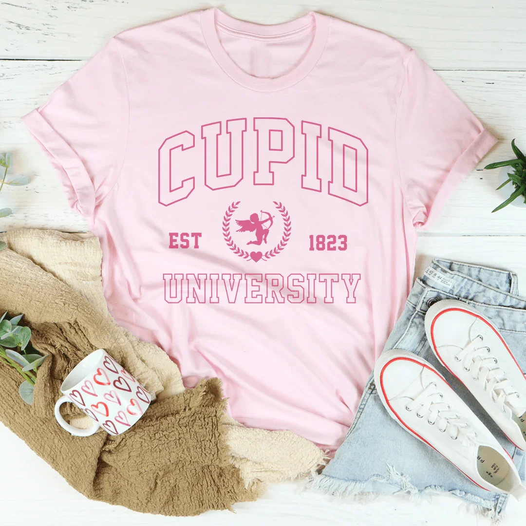 Cupid University Tee - WonderingCloth