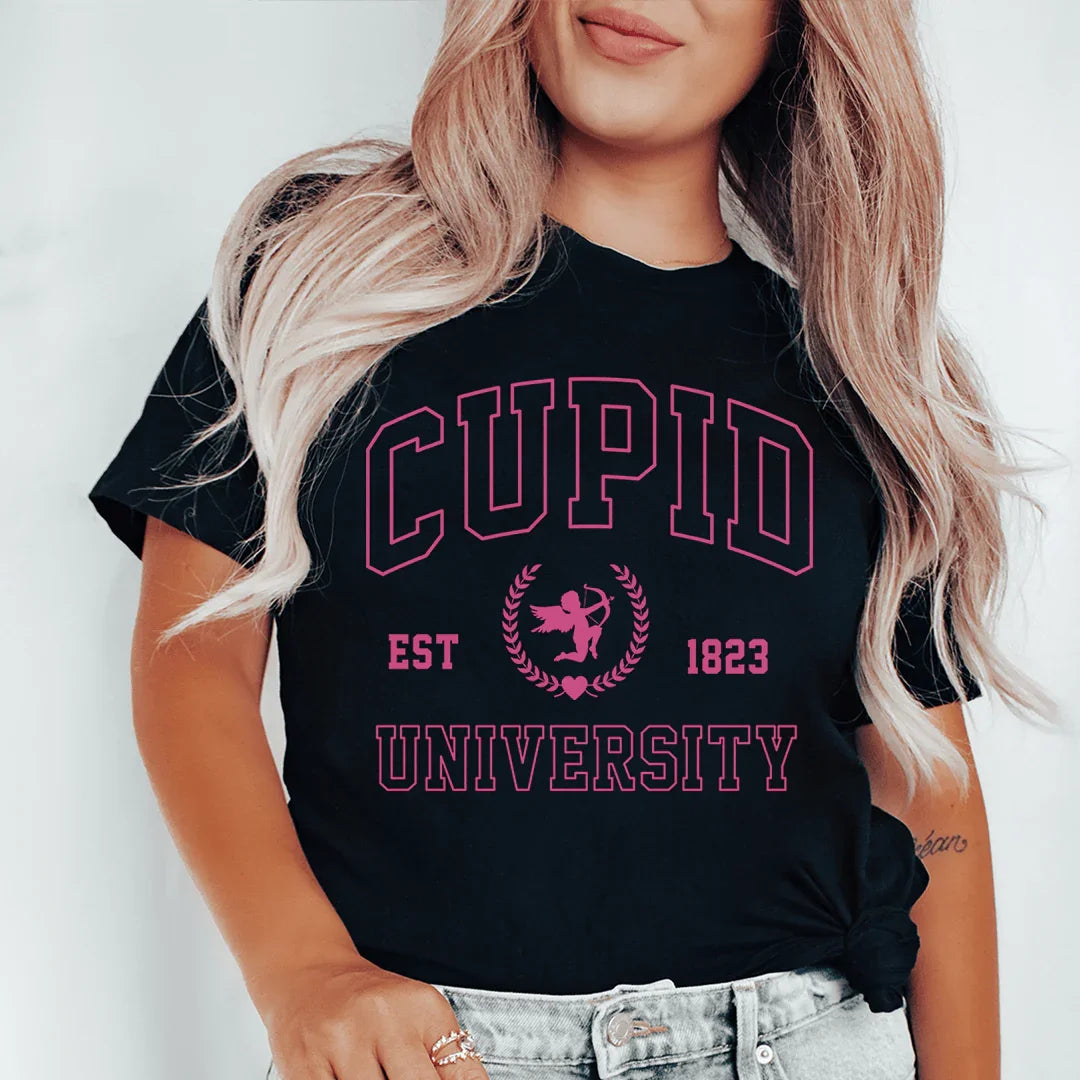 Cupid University Tee - WonderingCloth