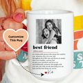 Custom Best Friend Mug - WonderingCloth