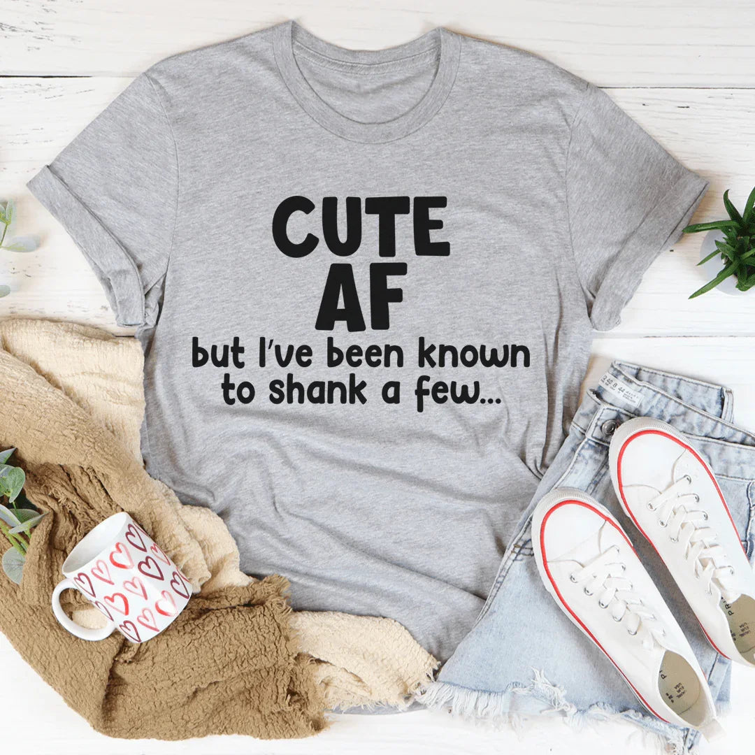 Cute AF Tee - WonderingCloth