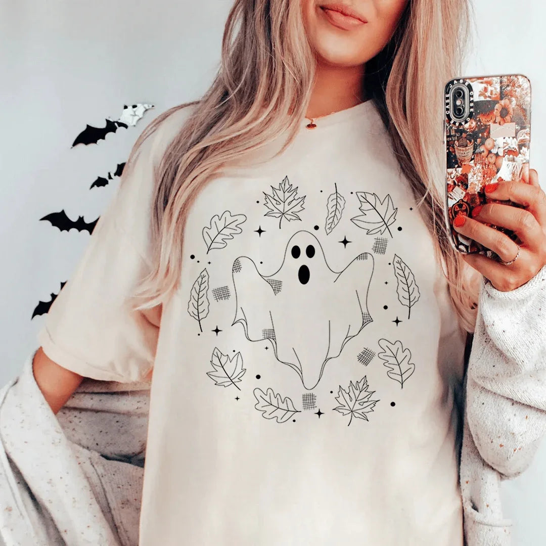 Cute Fall Ghost - WonderingCloth