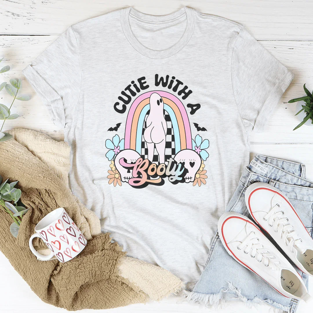 Cutie With A Booty Tee - WonderingCloth