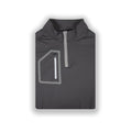 Dark Gray Men's Q-Zip - WonderingCloth