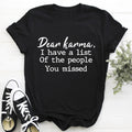 Dear Karma Tee - WonderingCloth