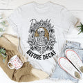 Death Before Decaf Tee - WonderingCloth