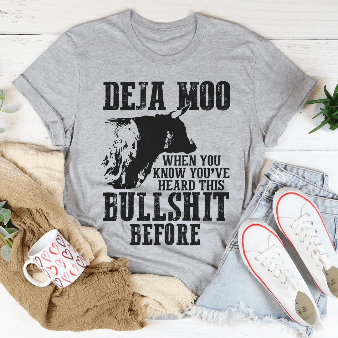 Deja Moo Tee - WonderingCloth