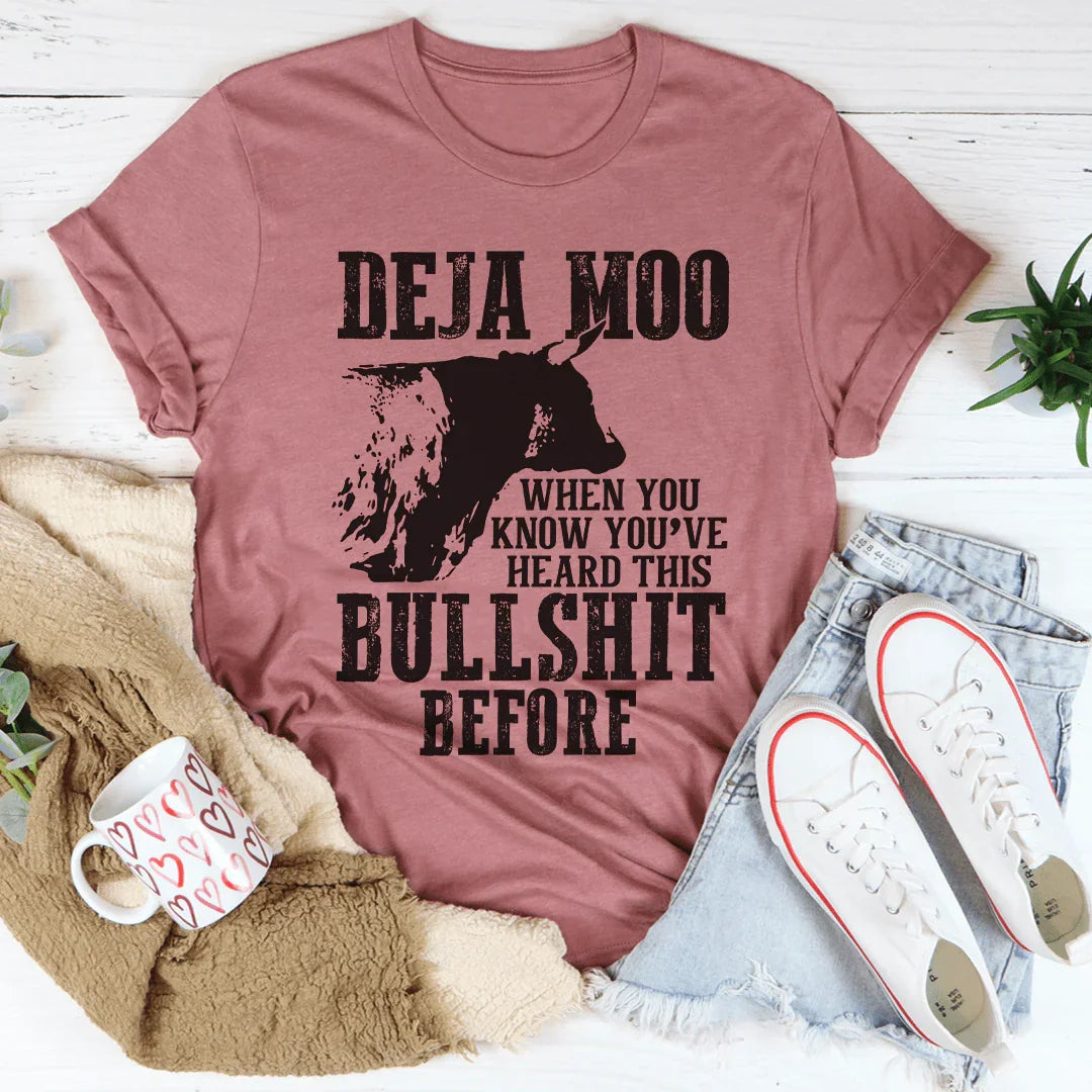 Deja Moo Tee - WonderingCloth