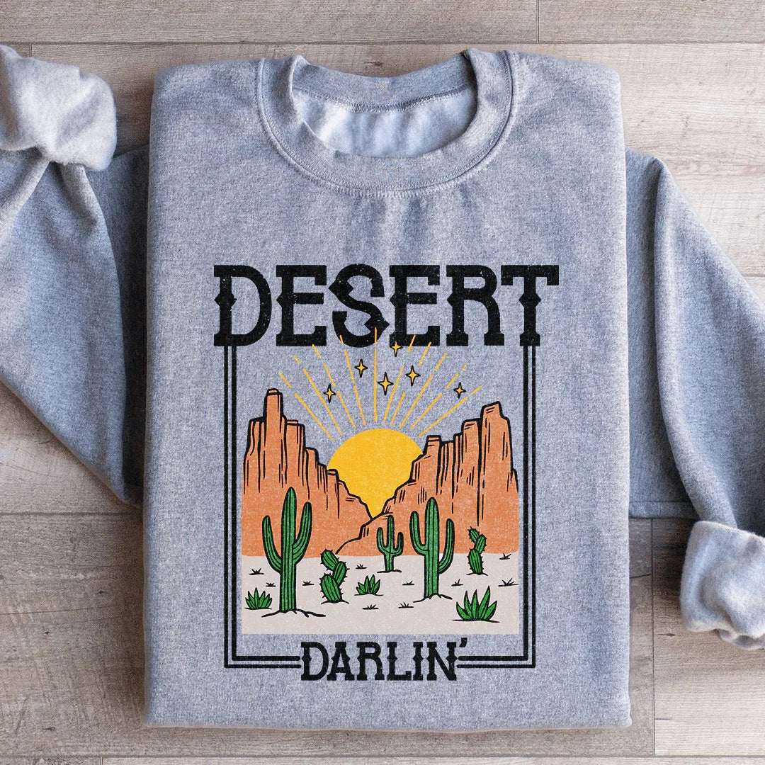 Desert Darlin' Sweatshirt - WonderingCloth