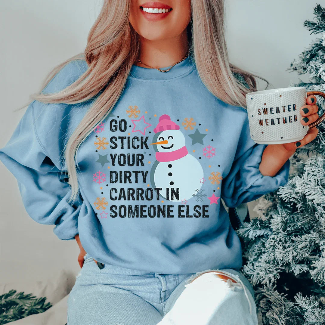 Dirty Carrot Sweatshirt - WonderingCloth
