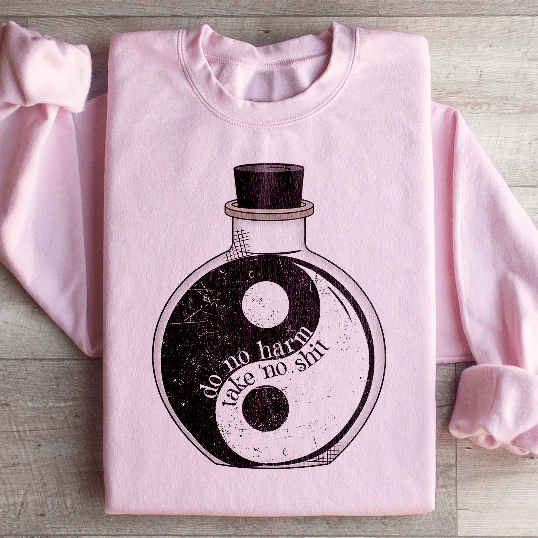 Do No Harm Yin & Yang Sweatshirt - WonderingCloth