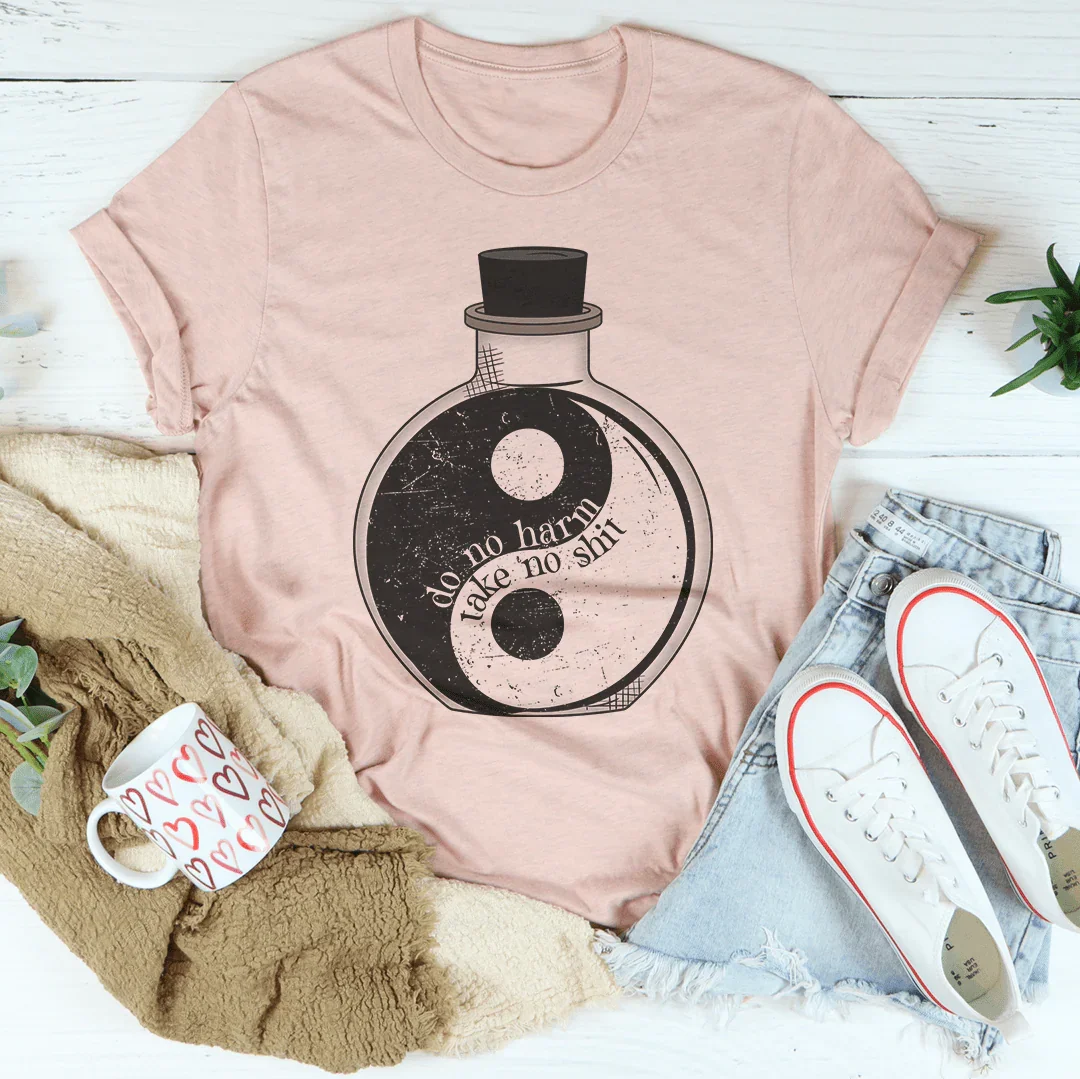 Do No Harm Yin & Yang Tee - WonderingCloth