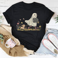 Dog Ghost Mom Tee - WonderingCloth