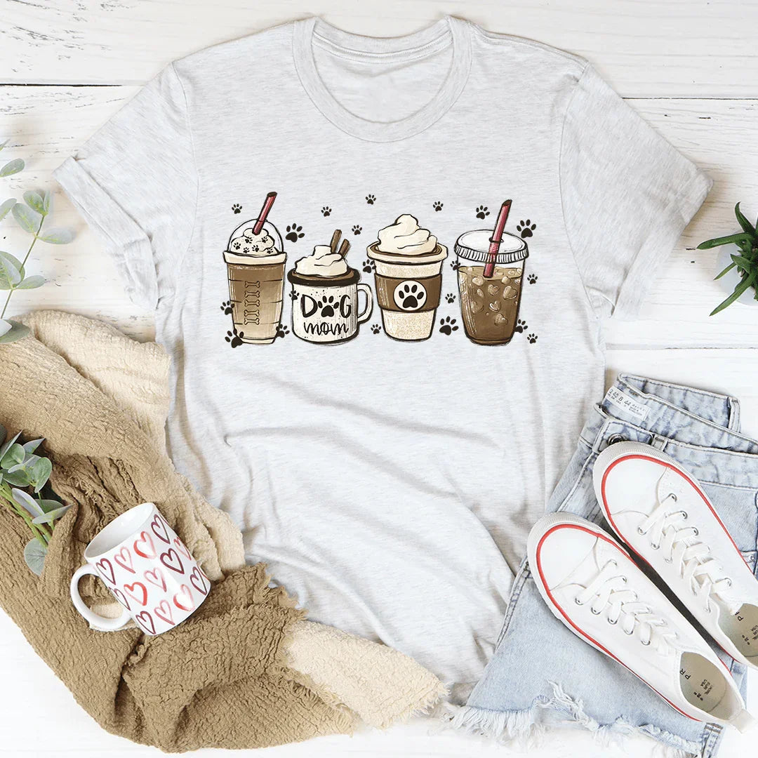 Dog Mom Fuel Tee - WonderingCloth