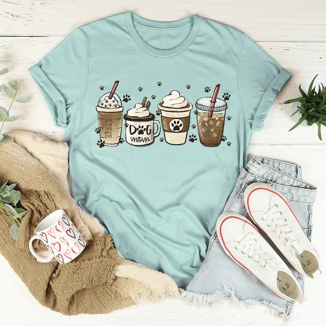 Dog Mom Fuel Tee - WonderingCloth