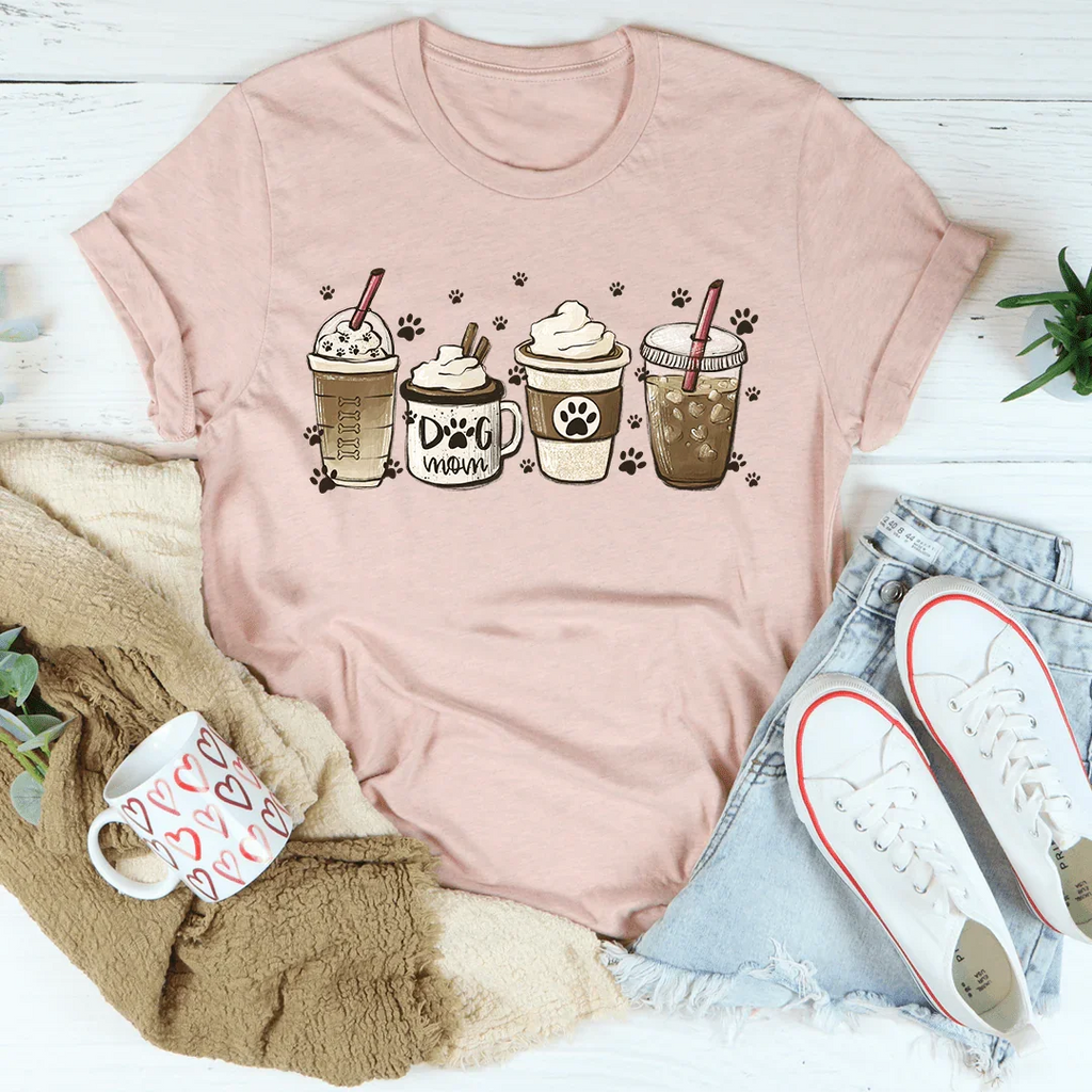 Dog Mom Fuel Tee - WonderingCloth