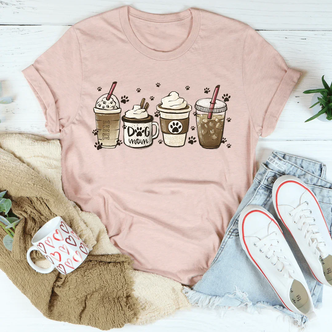 Dog Mom Fuel Tee - WonderingCloth