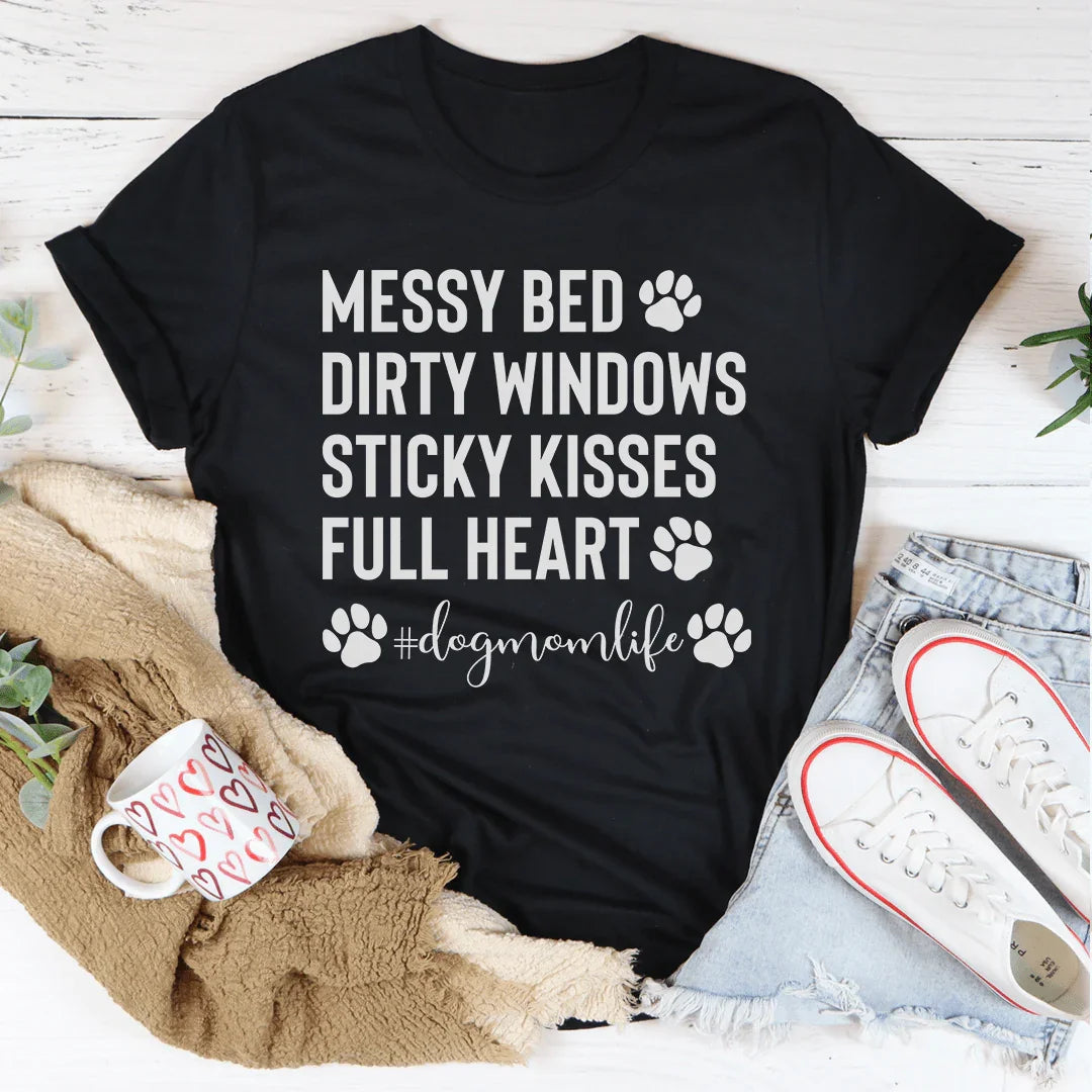 Dog Mom Life Tee - WonderingCloth