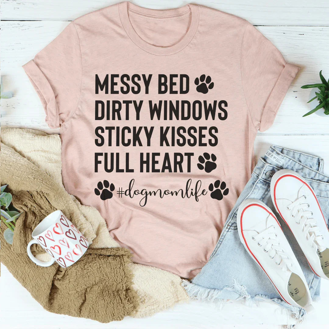 Dog Mom Life Tee - WonderingCloth