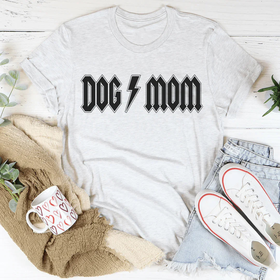 Dog Mom Rocker Tee - WonderingCloth