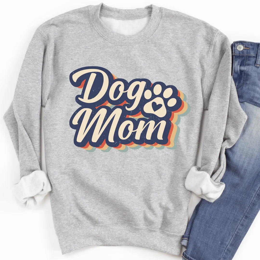 Dog Mom Sweatshirt - WonderingCloth
