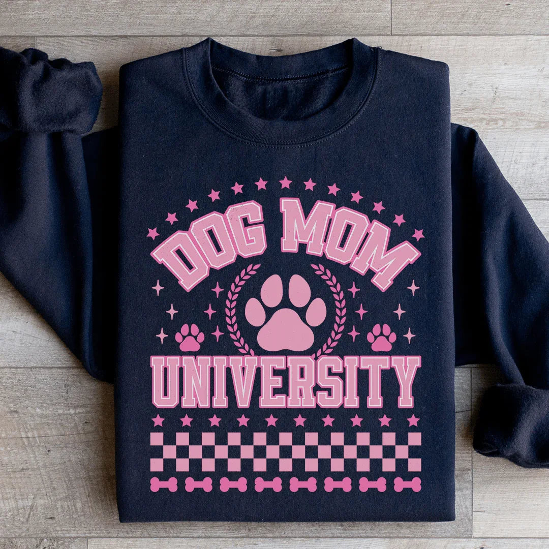 Dog Mom University Sweatshirt - WonderingCloth