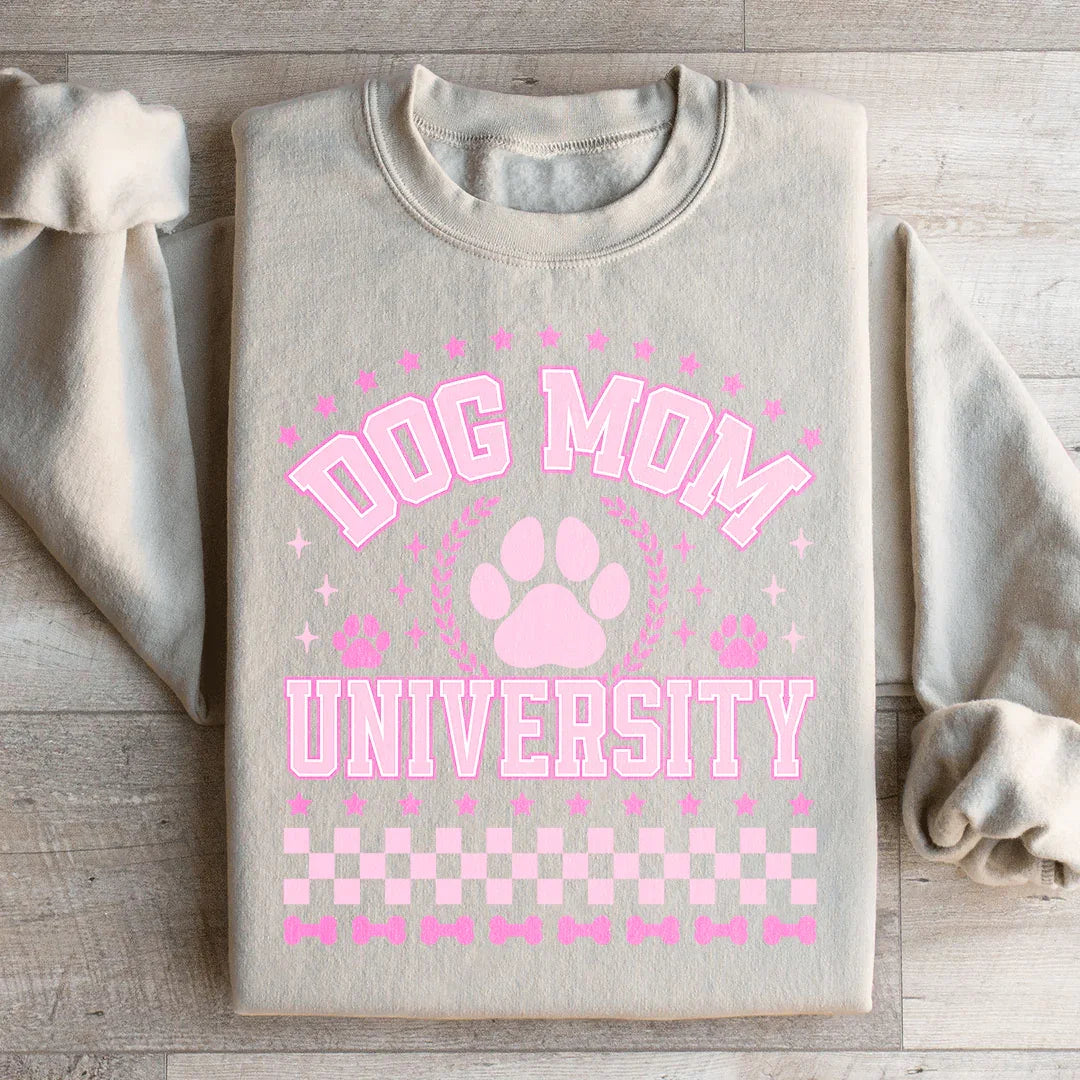 Dog Mom University Sweatshirt - WonderingCloth