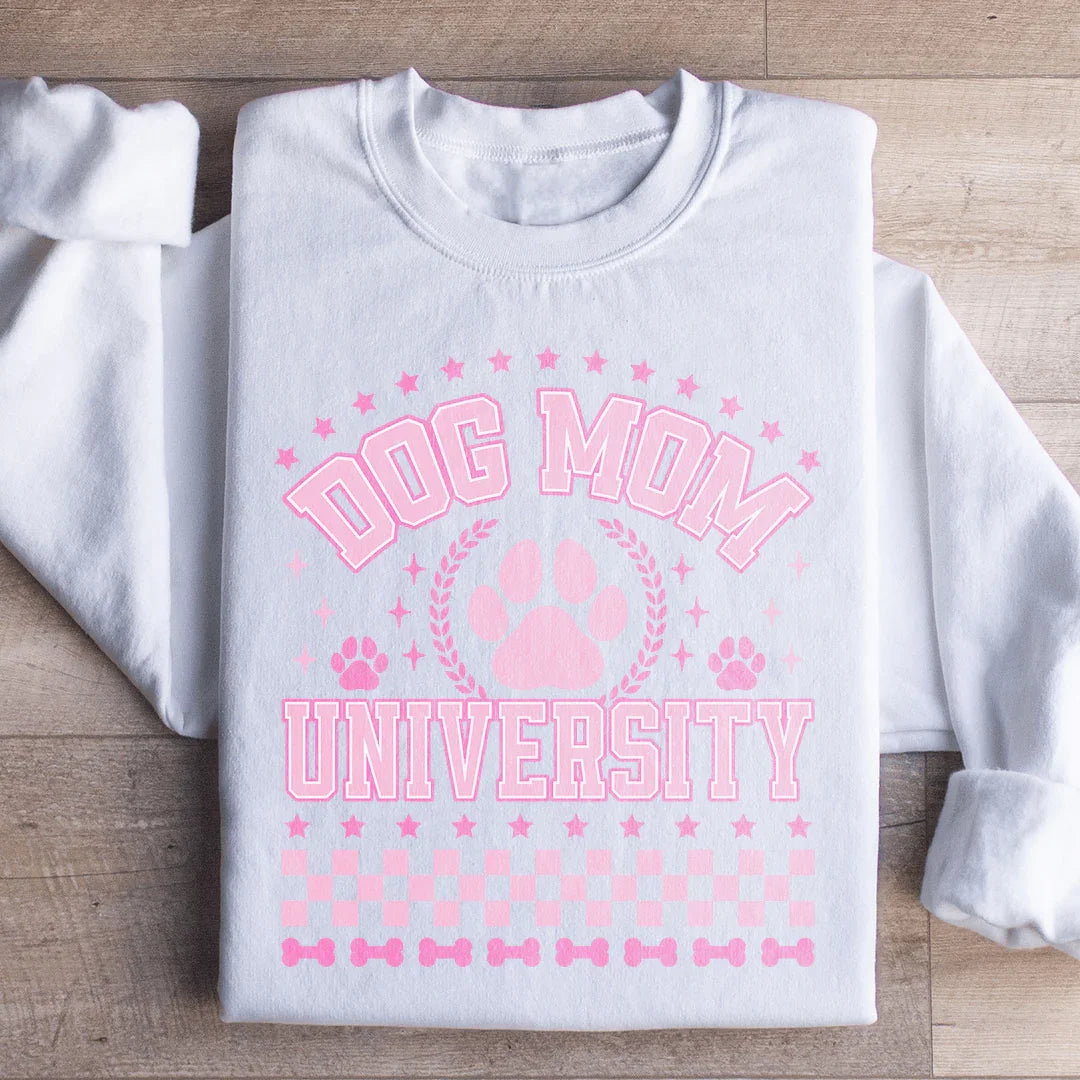Dog Mom University Sweatshirt - WonderingCloth