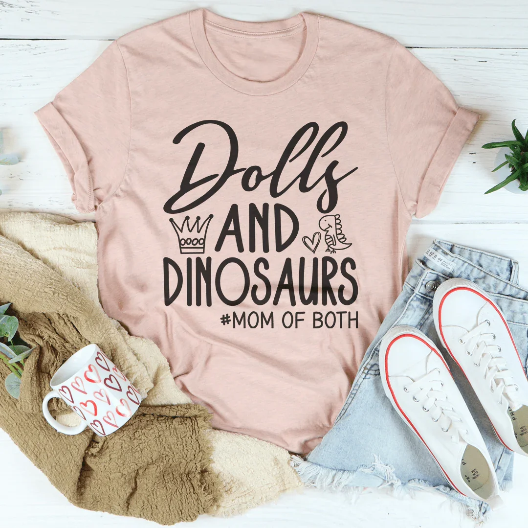 Dolls & Dinosaurs Tee - WonderingCloth