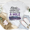 Don't Judge Me Until You've Flown A Mile On My Broom Tee - WonderingCloth